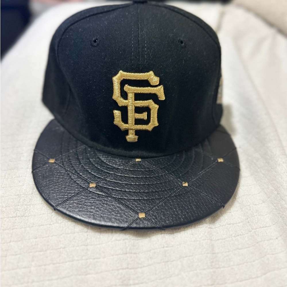 New Era San Francisco Giants World Series 2012 Patch Cap size 7 3/4 “custom”